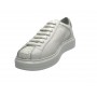 Scarpe uomo Harris Sport sneakers in pelle pregiata bianco/ tweed U17HA182