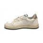 Scarpe donna 4B12 sneaker in pelle di colore bianco/ lilla/ oro DS23QB02 PLAY.NEW-D28
