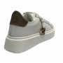 Scarpe donna Borbonese sneaker in pelle white/ natural op DS23BO04 6DX901