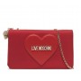 Borsa donna Love Moschino pochette a mano/ tracolla in nylon rosso BS22MO134 JC4334