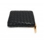 Portafoglio donna Fracomina zip around wallet nero ecopelle AS23FR02 FA23SB7005P411S5-053
