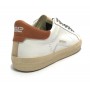 Scarpa uomo 4B12 sneakers in pelle bianco/ beige US23QB21 SUPRIME-UB105