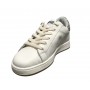 Scarpe 2B12 sneaker Mini Suprime-25 pelle bianco/ glitter ZS23QB02