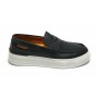 Scarpa uomo Ambitious anthracite mocassino in pelle blu navy US22AM09 10322A