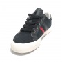 Scarpe bambino US Polo sneaker Matry 154 canvas/ ecopelle dark blu ZS21UP06
