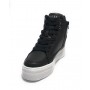 Scarpe donna Guess sneaker alto Giala con zeppa black DS23GU09 FL5ALAELE12