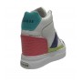 Scarpe donna Guess sneaker alto Giala con zeppa Multicolor DS23GU18 FL5ALAPEL12
