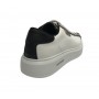 Scarpe uomo Harris Sport sneakers in pelle pregiata roccia/ bianco/ nero U17HA186