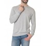 Pullover uomo Guess girocollo randall silk-blend sweater grigio ES23GU13 M3RR00Z33R1