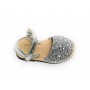 Scarpe bambino Ska Shoes sandalo Maiorca glitter silver ZS21SK02