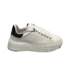 Scarpe donna sneaker Gaëlle in ecopelle bianco DS22GE01 GBDC2555