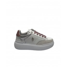 Scarpe donna US Polo sneaker Artide001 in pelle white D23UP09