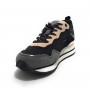 Scarpe donna US Polo sneaker Layla001 in pelle/ tessuto black D23UP06