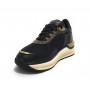 Scarpe donna US Polo sneaker Ophra005 in pelle/ tessuto black/ brown D23UP02