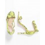 Scarpe Guess sandalo con tacco mod. Kahlua tc 100 stampa pitone giallo fluo DS20GU53