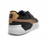 Scarpe Puma sneaker Cali Dream Shiny Pack in pelle black/ gold ZS23PU09 393357_04