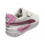 Scarpe Puma sneaker Cali Dream Shiny Pack in pelle white/ liliac ZS23PU04 393357_03
