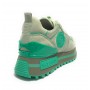 Scarpe sneaker Liu-Jo Maxi Wonder 52 suede/ mesh verde pistacchio DS23LJ04 BA3085PX027