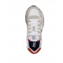 Scarpe Sun68 sneaker Boy's Tom solid suede/ nylon bianco ZS23SU23 Z33301T