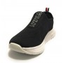 Scarpe Tommy Hilfiger sneaker in tessuto elasticizzato nero ZS22TH01 T3B4-32246