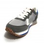Scarpe U.S. Polo sneaker running Cleef 001A in pelle e nylon ligth grey US23UP12