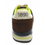 Scarpe U.S. Polo sneaker running Jonas 002 in suede/ nylon dark blue/ brown U22UP13