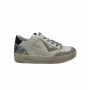 Scarpe donna 4B12 sneaker in pelle di colore white/ silver DS23QB06 KYLE-D717