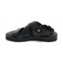 Scarpe uomo Elite sandalo in pelle colore nero US22EL05 2078