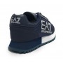 Sneaker  EA7 Emporio Armani ecosuede/ tessuto dark blu ZS23EA01 XSX107