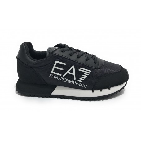 Sneaker  EA7 Emporio Armani ecosuede/ tessuto nero ZS23EA02 XSX107