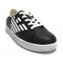 Sneaker  EA7 Emporio Armani pelle black/ white ZS23EA04 XSX101