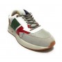 Sneaker Aeronautica Militare AM- 23 pelle/ ecopelle/ tessuto multicolore US23AR10 231SC239PL190