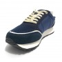 Sneaker Aeronautica Militare Frecce Tricolori ecosuede nylon blu US23AR08 231SC237CT3098