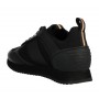 Sneaker EA7 Emporio Armani training ecosuede/ mesh black/ rose gold US23EA04 X8X027