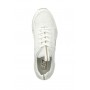 Sneaker EA7 Emporio Armani training ecosuede/ mesh white/ oxford tan unisex US23EA14 X8X027