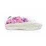 SNEAKER HOPE MOD. BOTAN IN PELLE NAPPA COLORE BIANCO/ STAMPA FLOWER DONNA DS19HO01