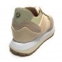 Sneaker running Apepazza Rubye in pelle/ tessuto beige donna DS22AP06 S2RSD19