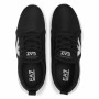 Sneaker running EA7 Emporio Armani mesh rubber black US21EA03 X8X056