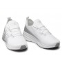 Sneaker running EA7 Emporio Armani training mesh white/ silver unisex US22EA13 X8X095