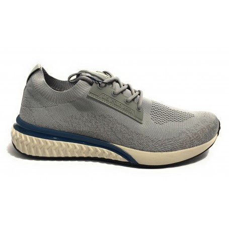 SNEAKER RUNNING US POLO UOMO MOD. ELSER TESSUTO KNITTED COLORE LIGHT GRAY US19UP04