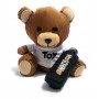 TEDDY BEAR  MOSCHINO & OMBRELLO SUPER MINI RETRAIBILE NERO O20MO18