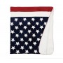 U.S.Polo USA Flag Blanket coperta in pile ES21UP30
