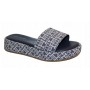 Scarpe Tommy Hilfiger slipper blu denim/ white ZS23TH01 T3A2-32756