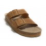 Scarpe donna Genuins sandalo Hawaii pelle scamosciata clay DS23GN02 G104366
