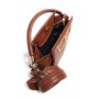 Borsa donna Fracomina tracolla shoulder bag ecopelle marrone B23FR25 FA22WB3016P41101-H59