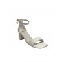 Scarpa donna Gold&gold sandalo con tacco ecopelle bianco DS23GG31 GD812