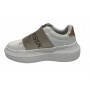 Scarpe US Polo sneaker Helis 016 white/ gold  ZS23UP03