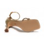 Scarpa donna Gold&gold sandalo con tacco lurex champagne DS23GG45 GP23-439