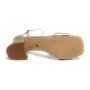 Scarpa donna Gold&gold sandalo con tacco ecopelle oro DS23GG46 GD812