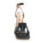 Scarpa donna Gold&gold sandalo con tacco tc 105 nero DS23GG51 GP23-415